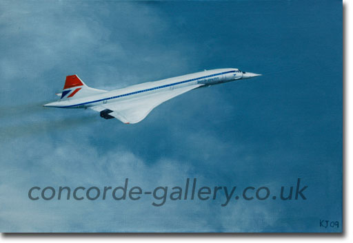 Concorde G-BOAA in original livery