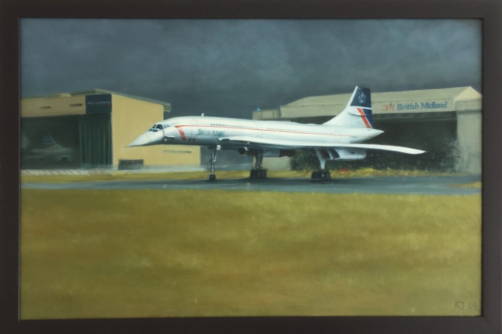Concorde G-BOAC in Landor livery